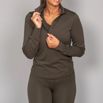 Women's Stretch Half Zip pullover